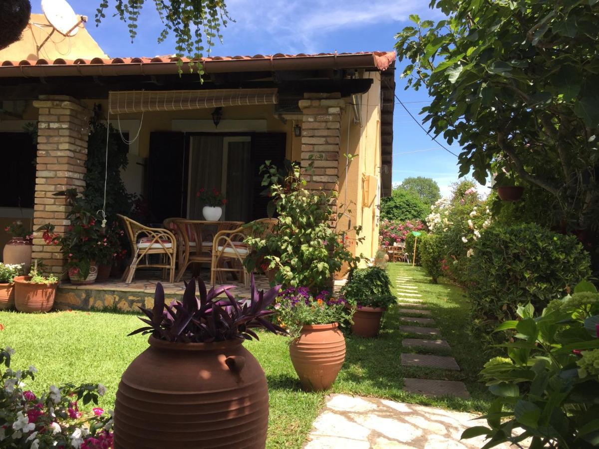 Villa Tina Country Beach Apartments Acharavi  Ngoại thất bức ảnh